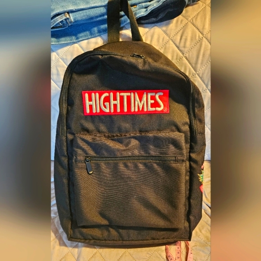 High Times 2022 Cannabis Cup Black Backpack *NOS*